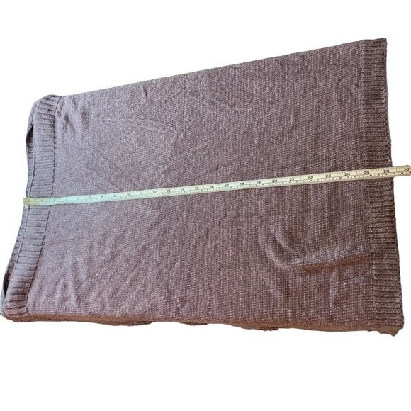 LLove Pullover Purple Sweater Poncho. Size Small Medium. - Picture 9 of 10